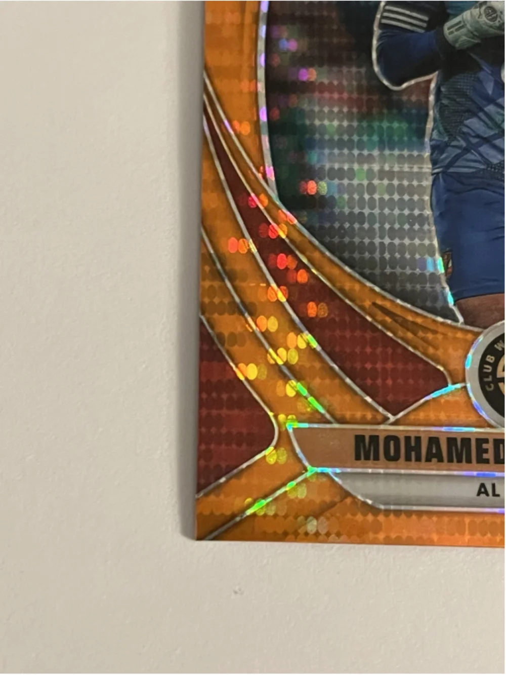 Mohamed El Shenawy 2025 Panini Prizm FIFA World Cup RC Orange Pulsar 132/149 - Picture 3 of 7